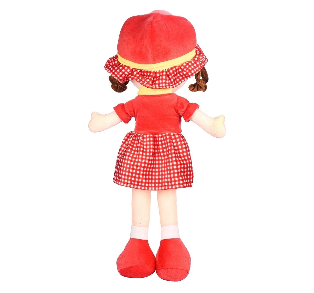 Toytales Winky Doll 80Cm Rag Dolls Red 3Y+