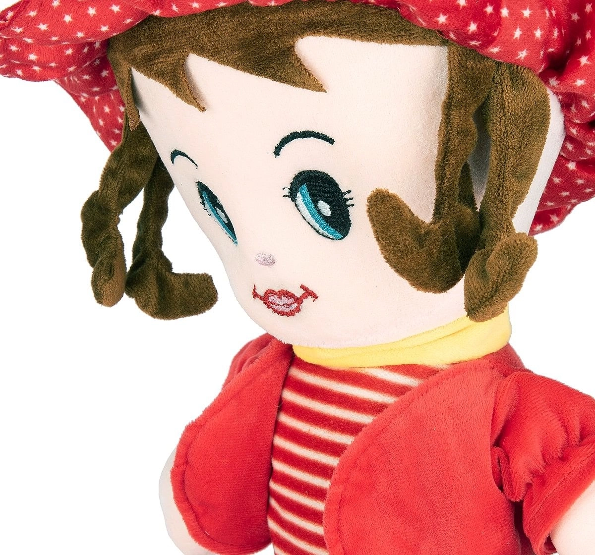Toytales Winky Doll 80Cm Rag Dolls Red 3Y+