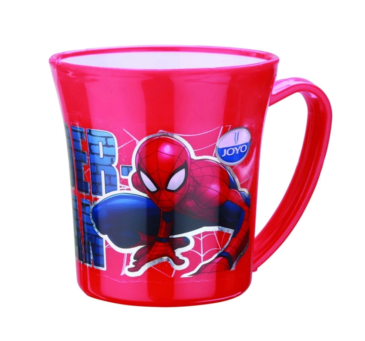 Joyo Disney Princess Double Wall Float Milk & Tea Mug for Kids with Cartoon Print Mug for Kids with Handle, 190ml, Pink, 3Yrs+