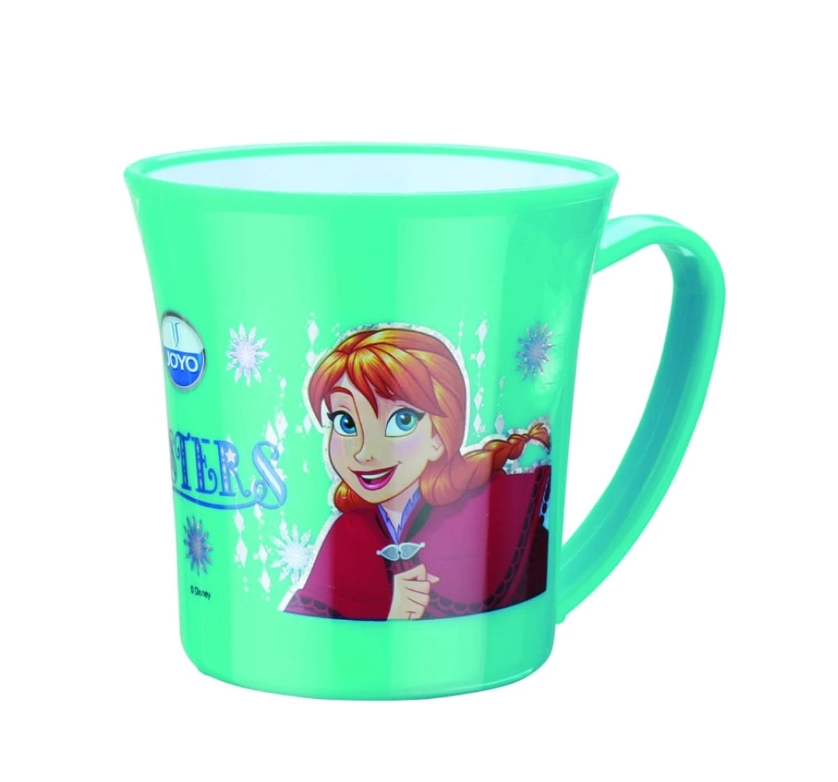 Joyo Disney Mickey Double Wall Float Milk & Tea Mug for Kids with Cartoon Print Mug for Kids with Handle, 190ml, Red, 3Yrs+