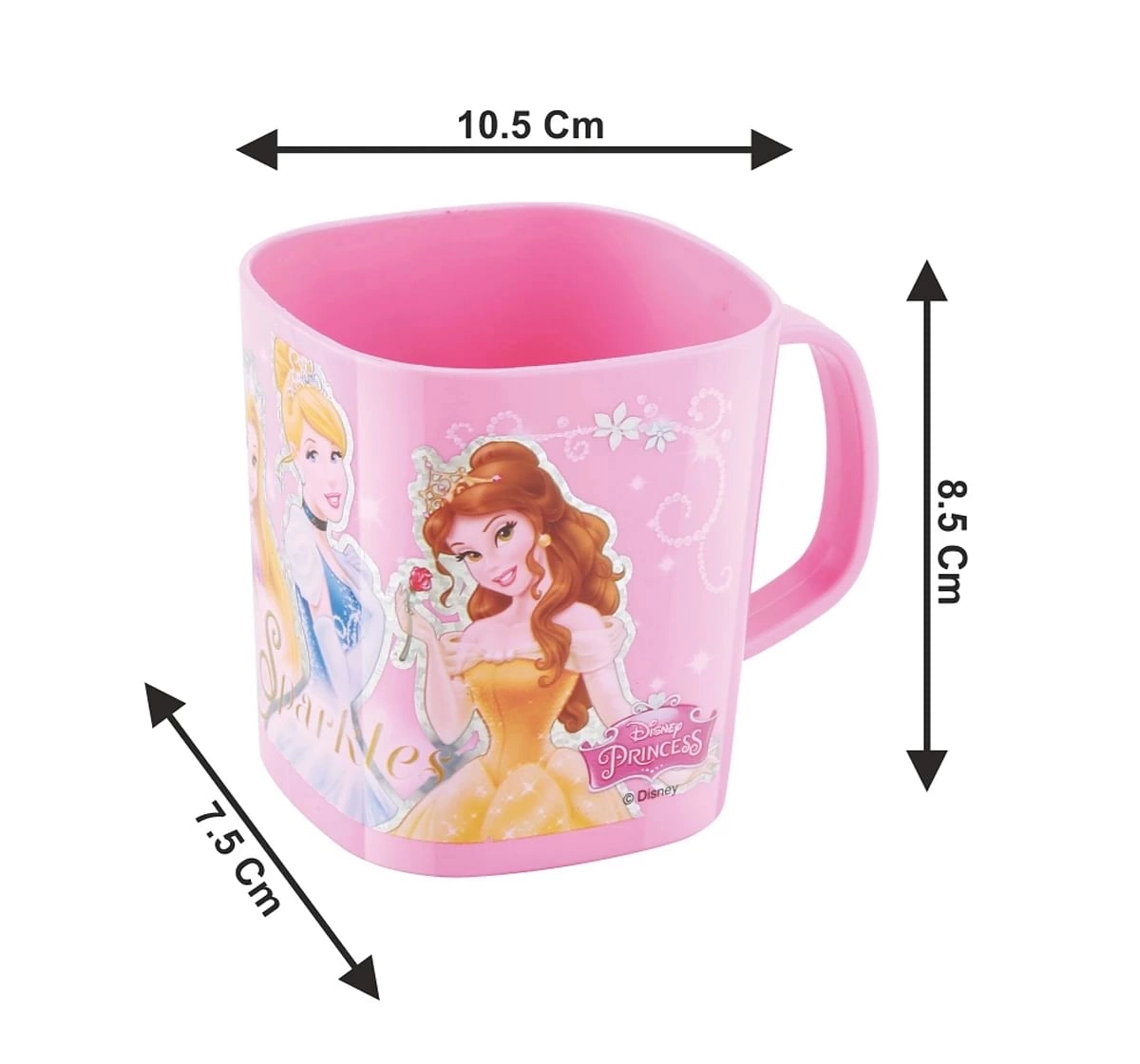 Joyo Marvel Avengers Double Wall Float Milk & Tea Mug for Kids with Cartoon Print Mug for Kids with Handle, 190ml, Blue, 3Yrs+