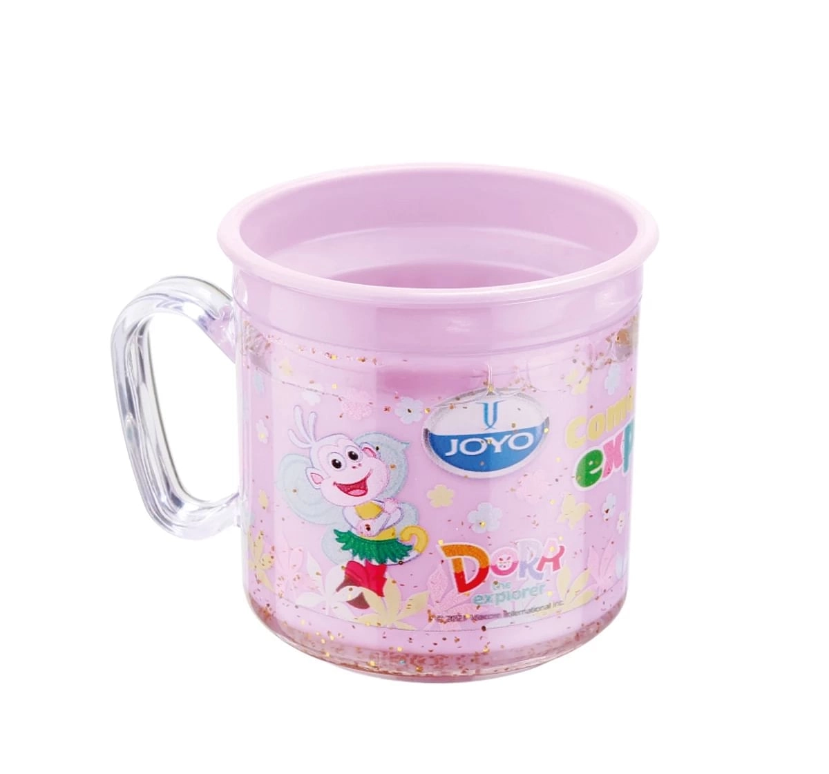 Joyo Disney Frozen Double Wall Sail Milk & Tea Mug for Kids with Cartoon Print Mug for Kids with Handle, 190ml, Green, 3Yrs+