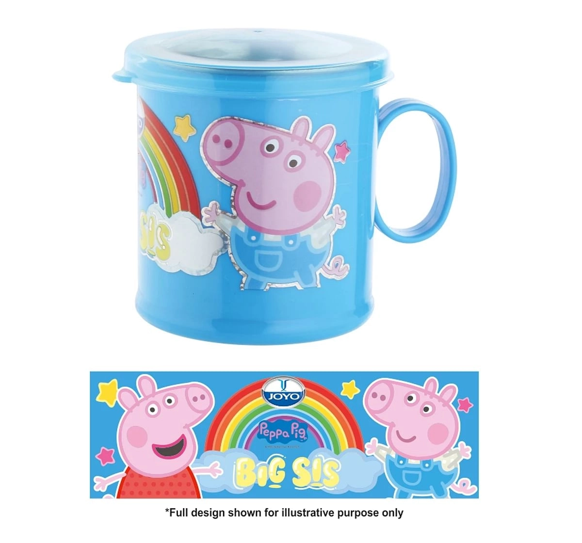 Joyo Disney Paw Patrol Espresso Milk & Tea Stainless Steel Mug for Kids with Cartoon Print Mug for Kids with Lid, 250ml, Green, 3Yrs+