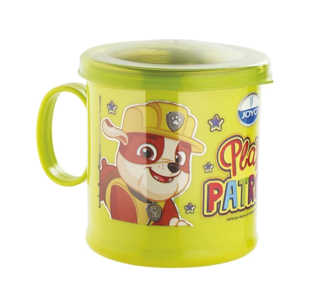 Joyo Disney Frozen Latte Milk & Tea Stainless Steel Mug for Kids with Cartoon Print Mug for Kids with Lid, 240ml, Green, 3Yrs+