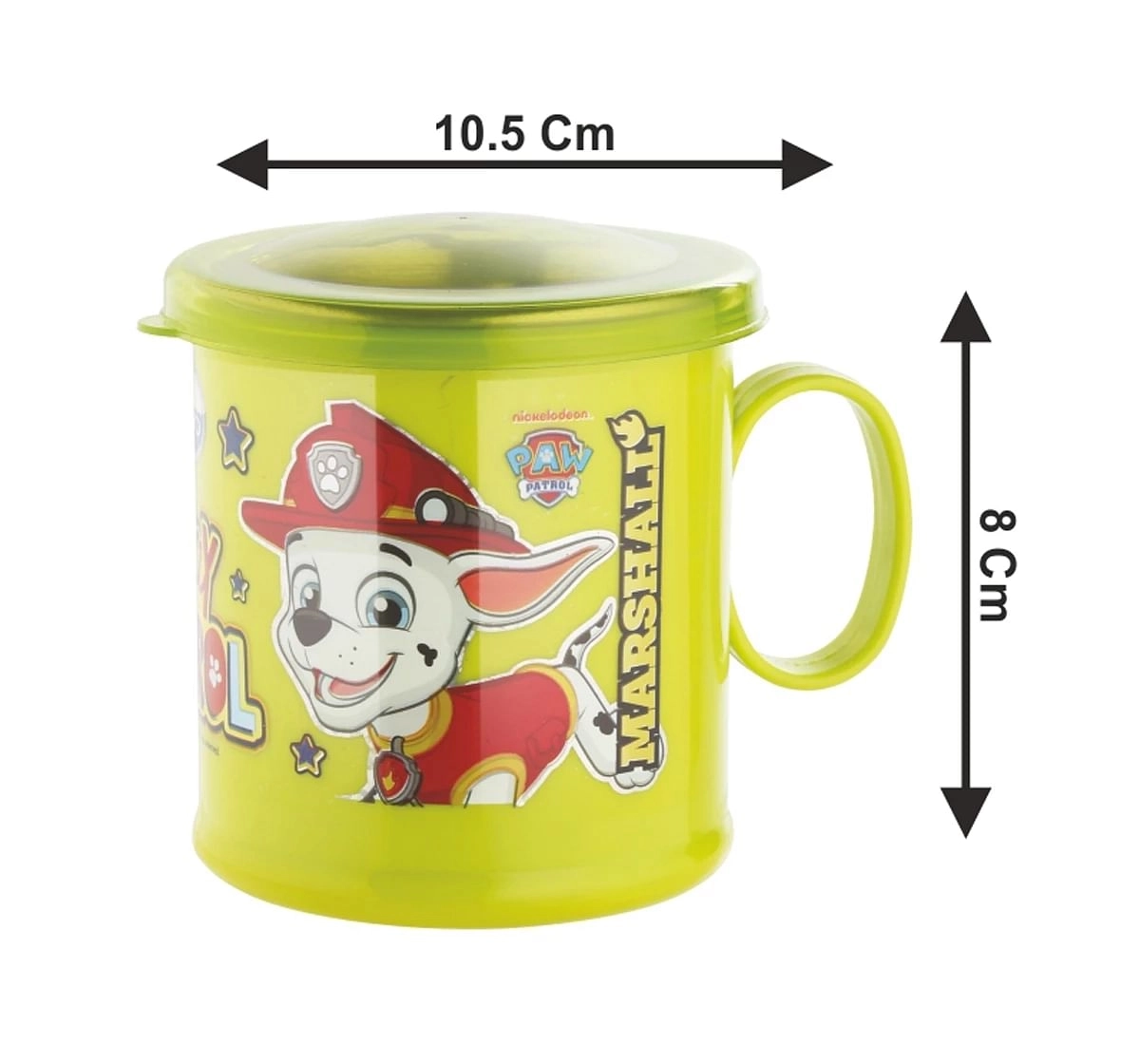 Joyo Disney Frozen Latte Milk & Tea Stainless Steel Mug for Kids with Cartoon Print Mug for Kids with Lid, 240ml, Green, 3Yrs+