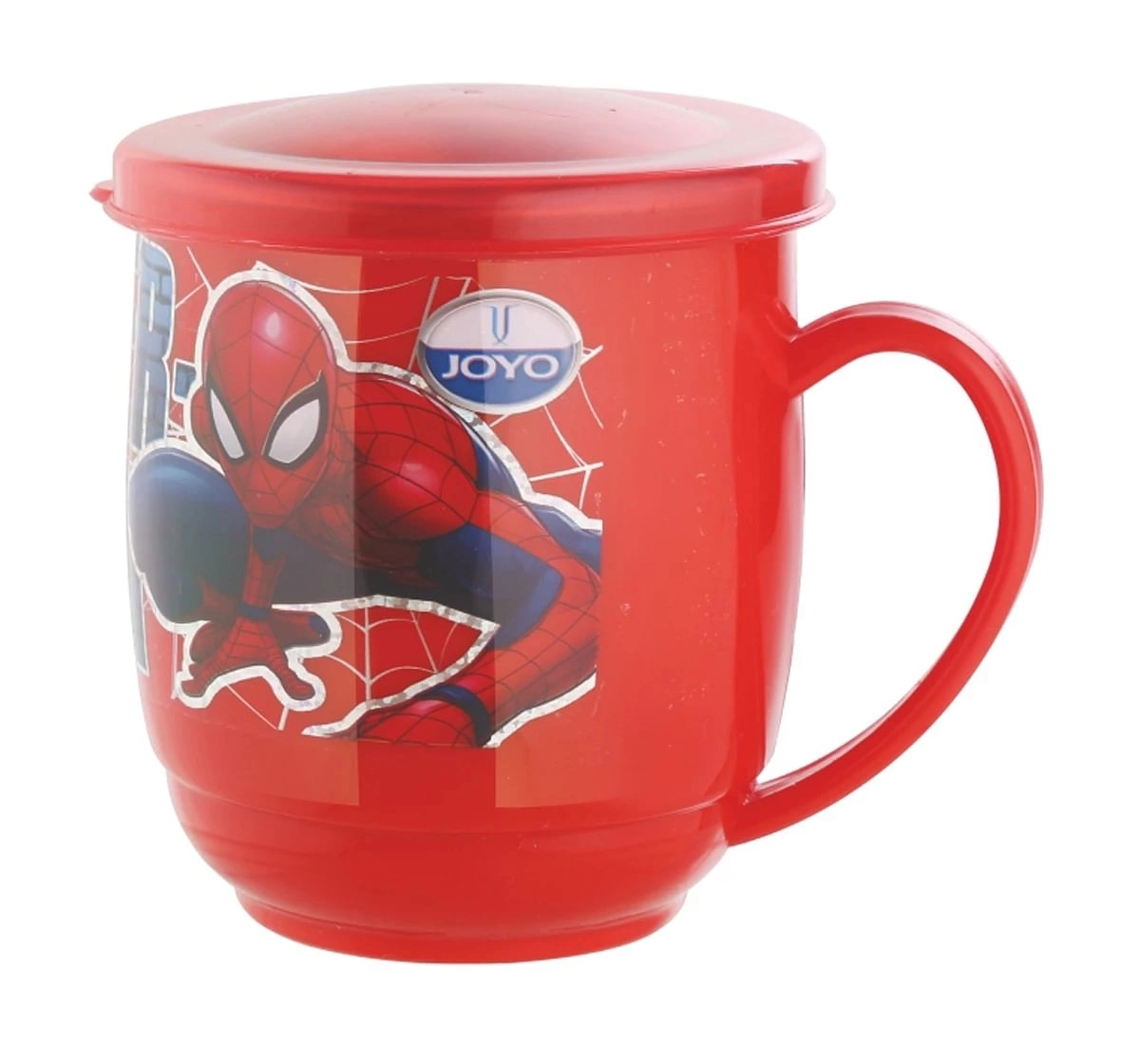 Joyo Disney Minnie Milka Milk & Tea Stainless Steel Mug for Kids with Cartoon Print Mug for Kids with Lid, 280ml, Red, 3Yrs+