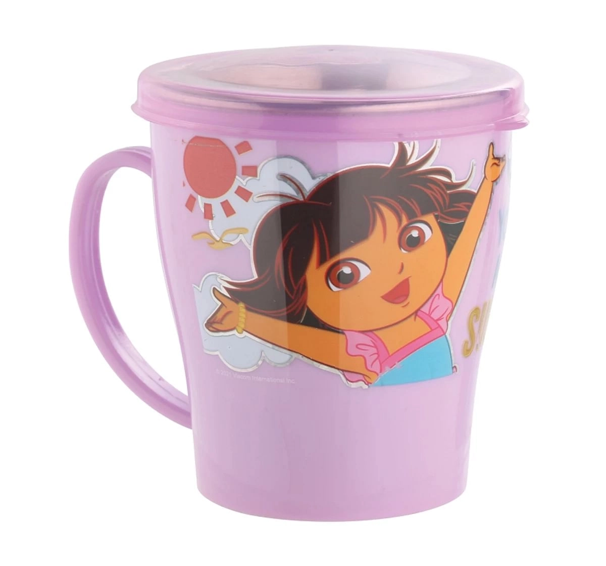 Joyo Disney Peppa Dream Milk & Tea Mug for Kids with Cartoon Print Mug for Kids with Handle, 300ml, Blue, 3Yrs+
