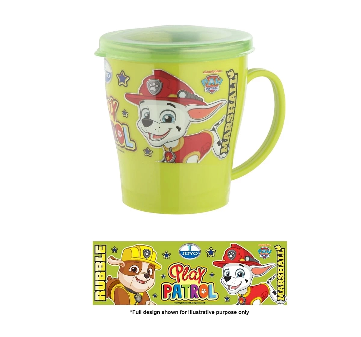 Joyo Marvel Avengers Dream Milk & Tea Mug for Kids with Cartoon Print Mug for Kids with Handle, 300ml, Grey, 3Yrs+