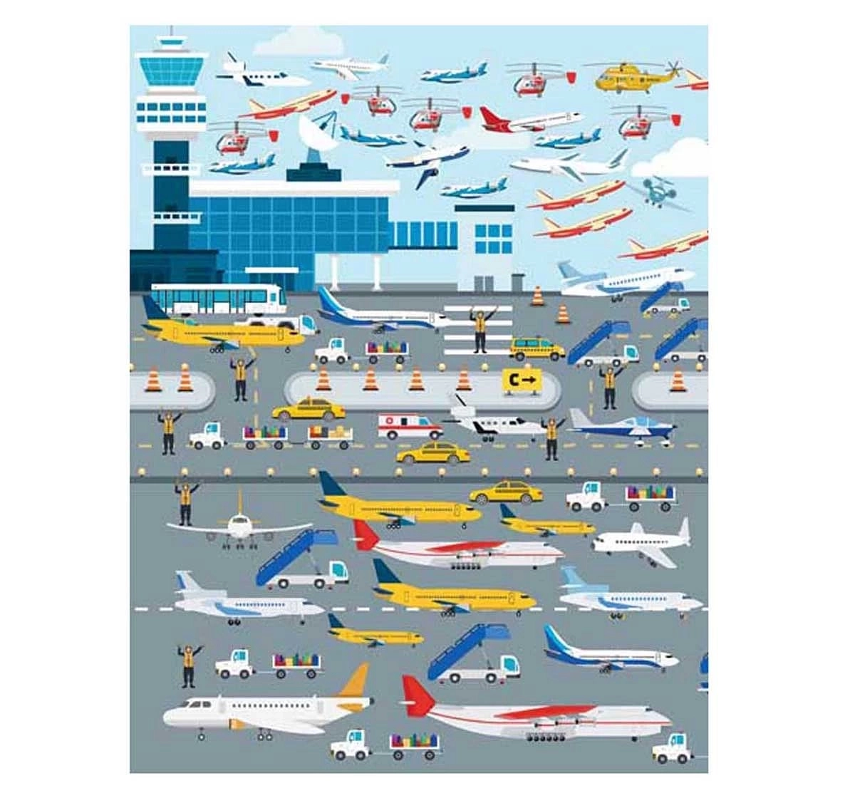 Dreamland Paper Back Look and Find In the City Activity Book for kids 4Y+, Multicolour