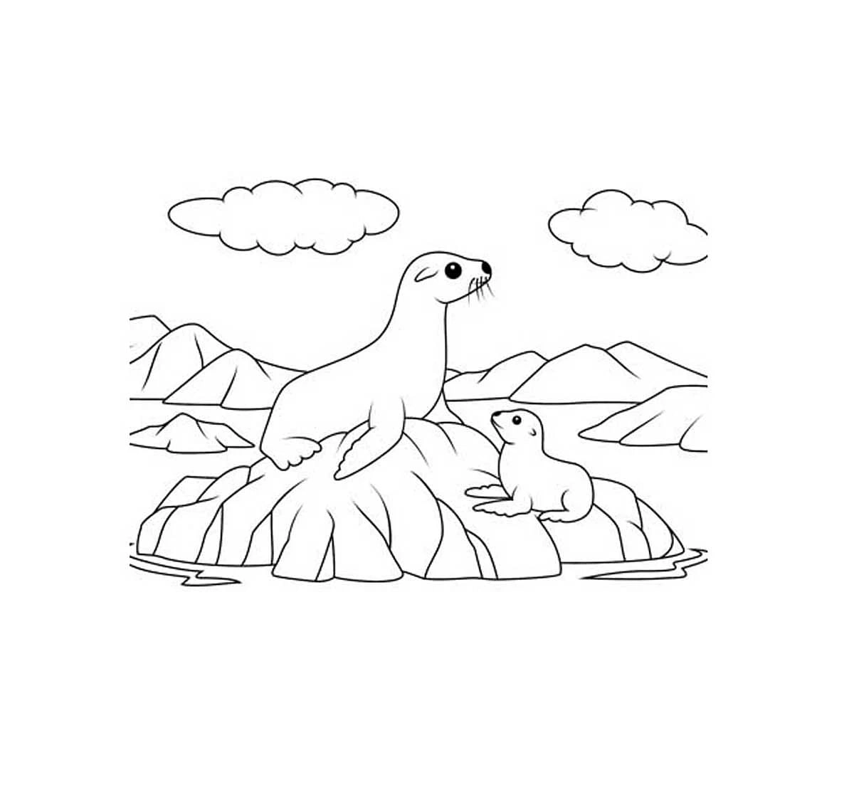 Dreamland Paper Back My Best Colouring Book Part 5 for kids 3Y+, Multicolour