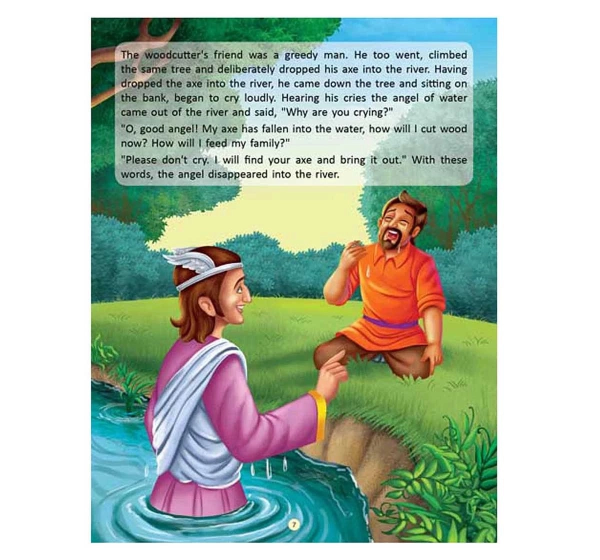 Dreamland Paper Back An Host Woodcutter 13 Famous Moral Story Books for kids 4Y+, Multicolour