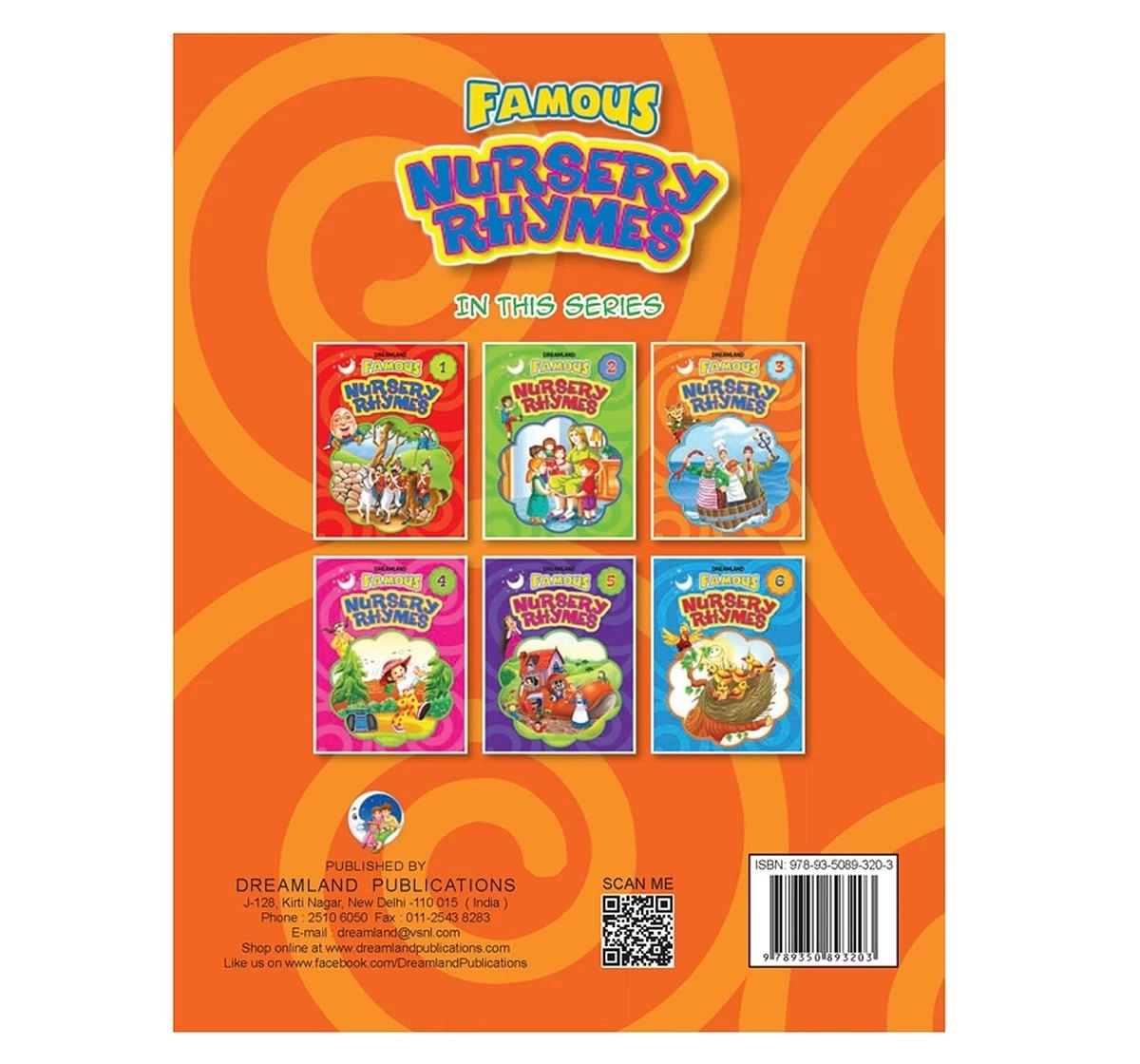 Dreamland Paper Back Famous Nursery Rhymes Part 3 Early Learning Book ...