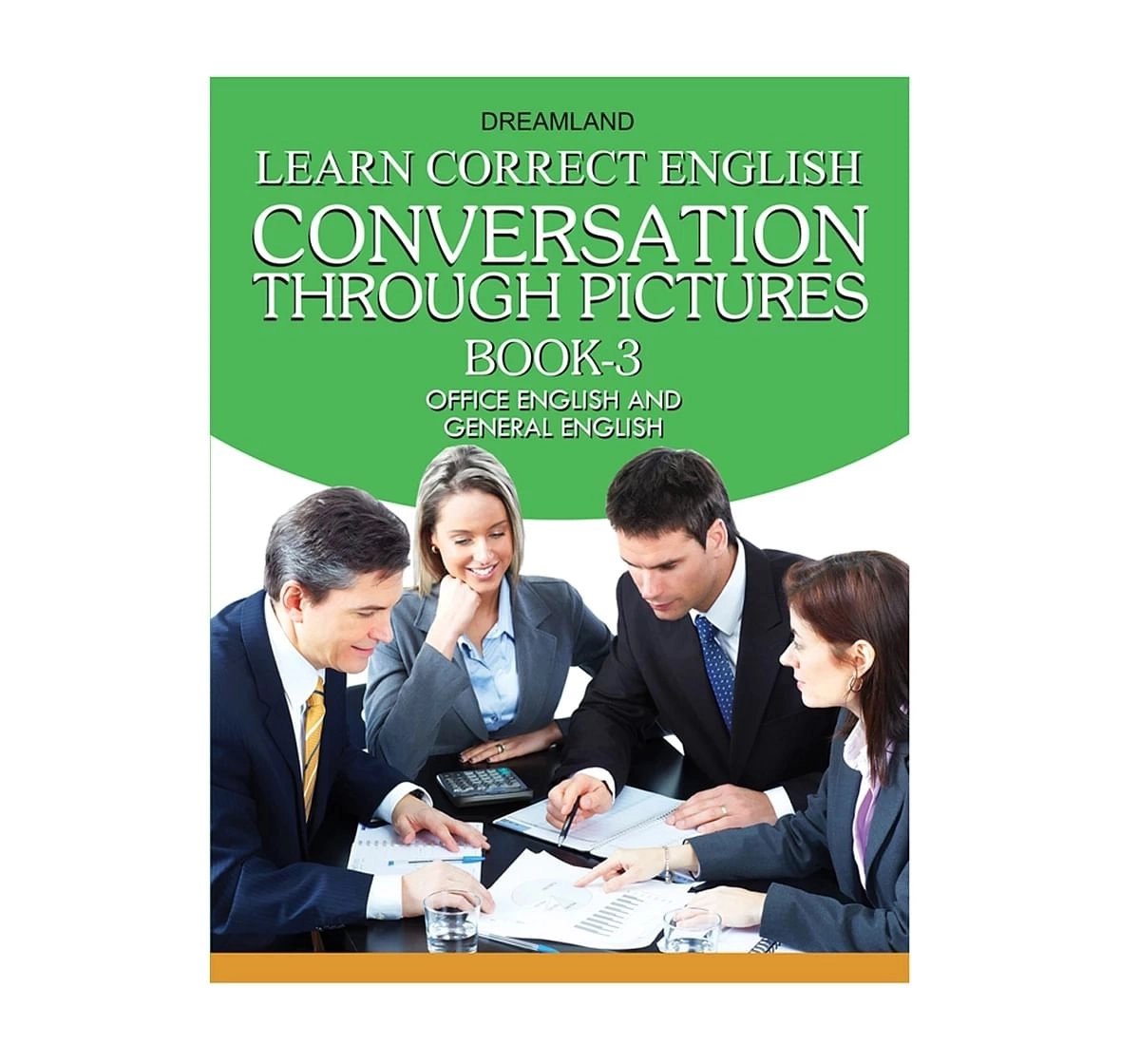 Dreamland Paper Back Learn Correct English Conversation Part 3 Book for kids 10Y+, Multicolour