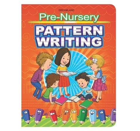 Dreamland Paper Back Pre Nursery Pattern Writing Book for kids 3Y+, Multicolour