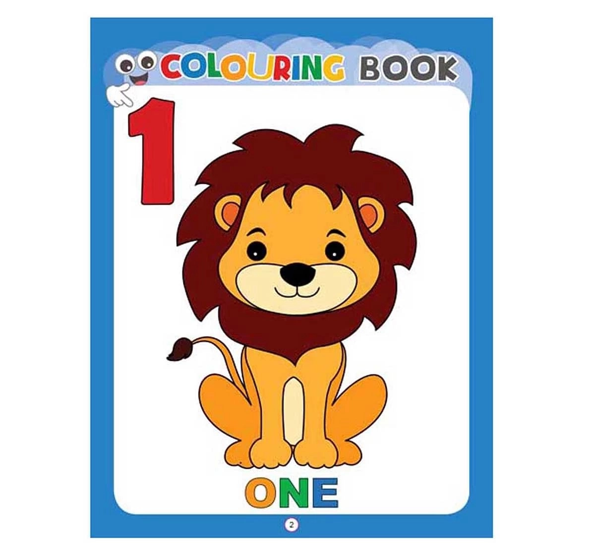 Dreamland Paper Back My Activity Numbers Colouring Book for kids 3Y+, Multicolour