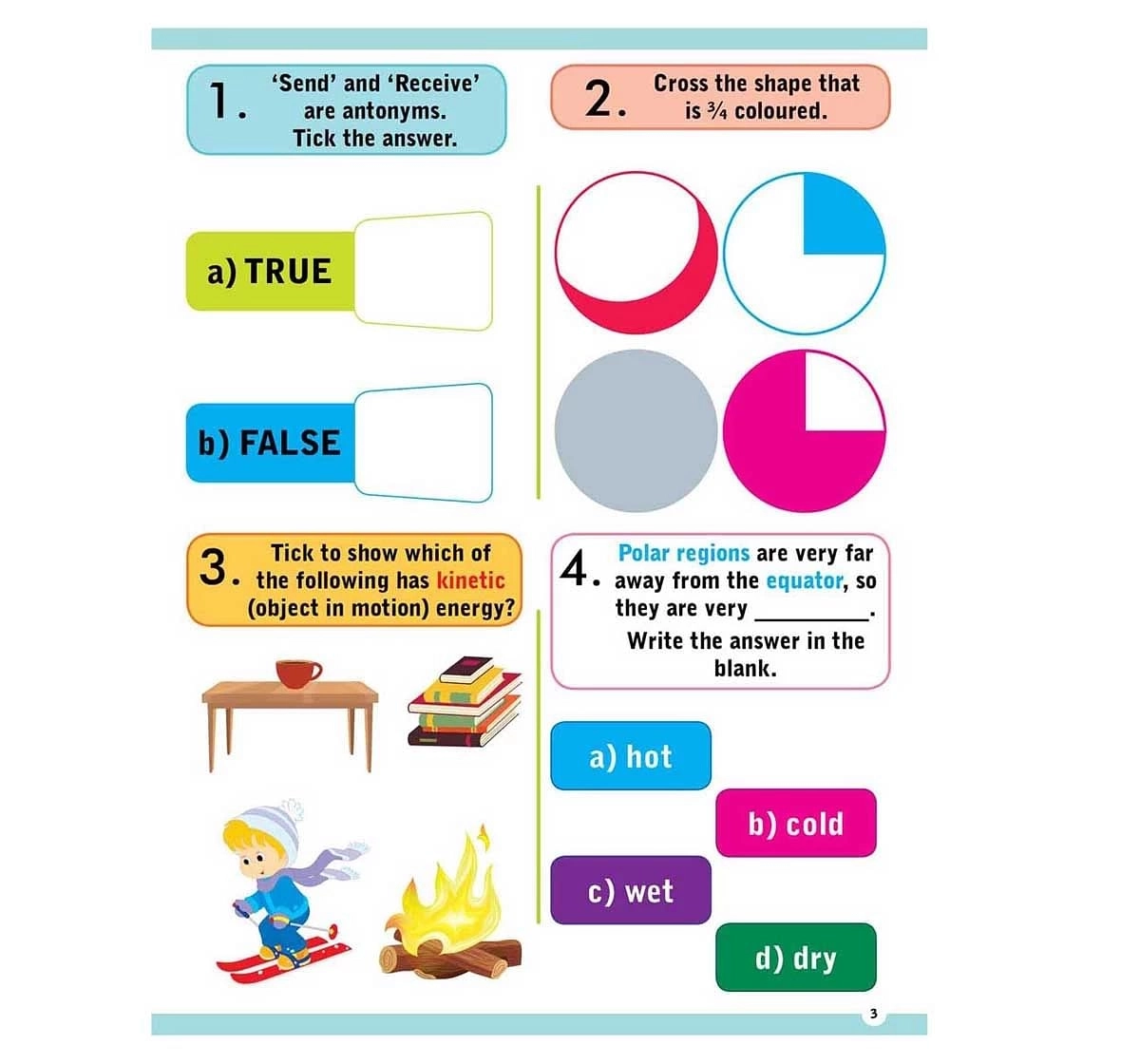 Dreamland Paper Back Brilliant Brain Activity Books Pack of 5 for kids 3Y+, Multicolour
