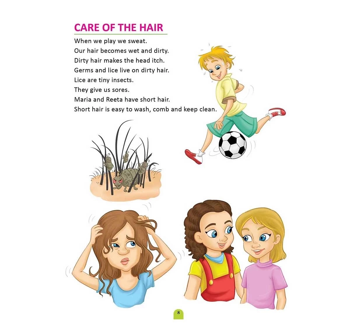 Dreamland Paper Back Children Health Education Set of 6 Books for kids 5Y+, Multicolour