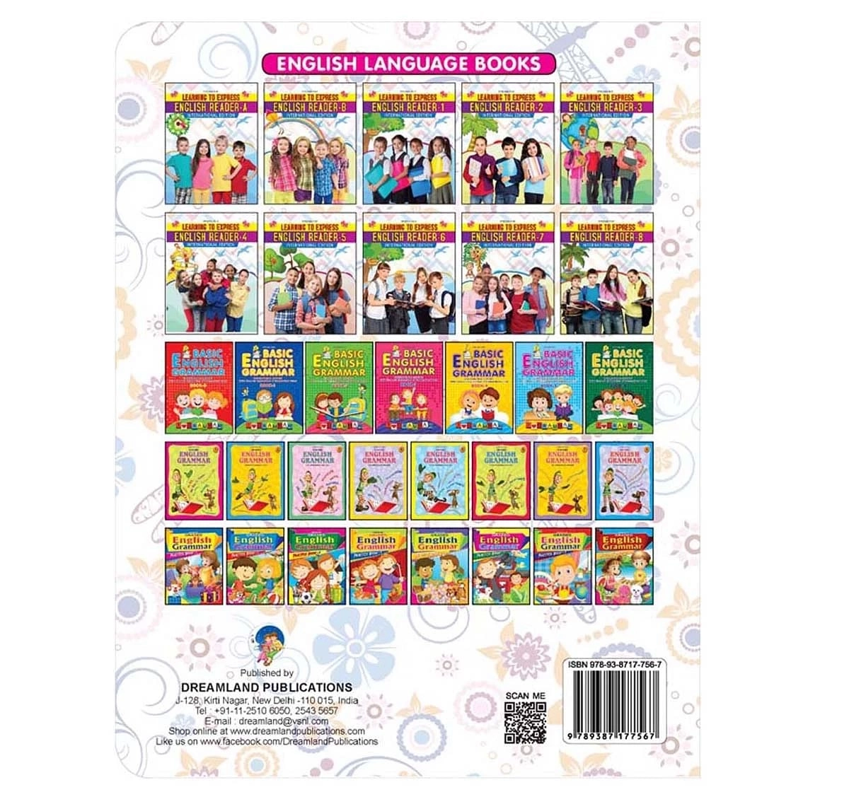Dreamland Paper Back Learning To Express English Reader Part 4 Books for kids 9Y+, Multicolour