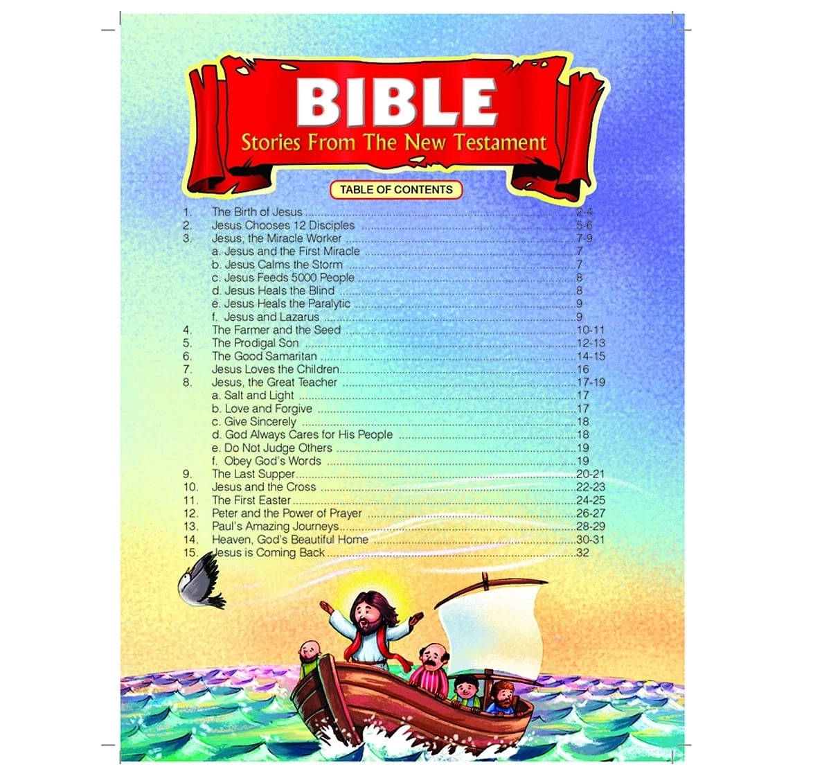 Dreamland Paper Back Bible Old Testament Story Books for kids 5Y+, Multicolour