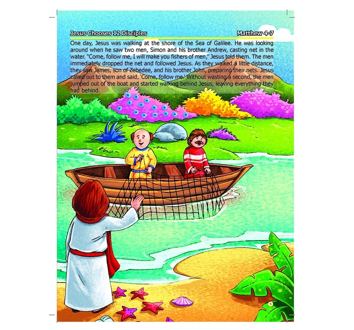 Dreamland Paper Back Bible Old Testament Story Books for kids 5Y+, Multicolour