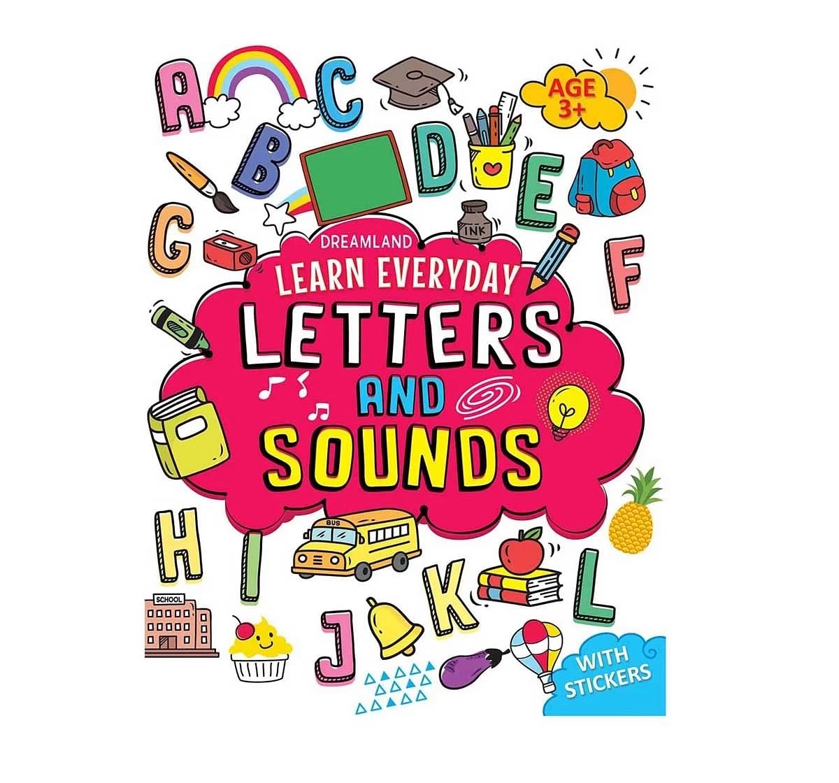 Dreamland Paper Back Learn Everyday 3 Books Pack for kids 3Y+, Multicolour