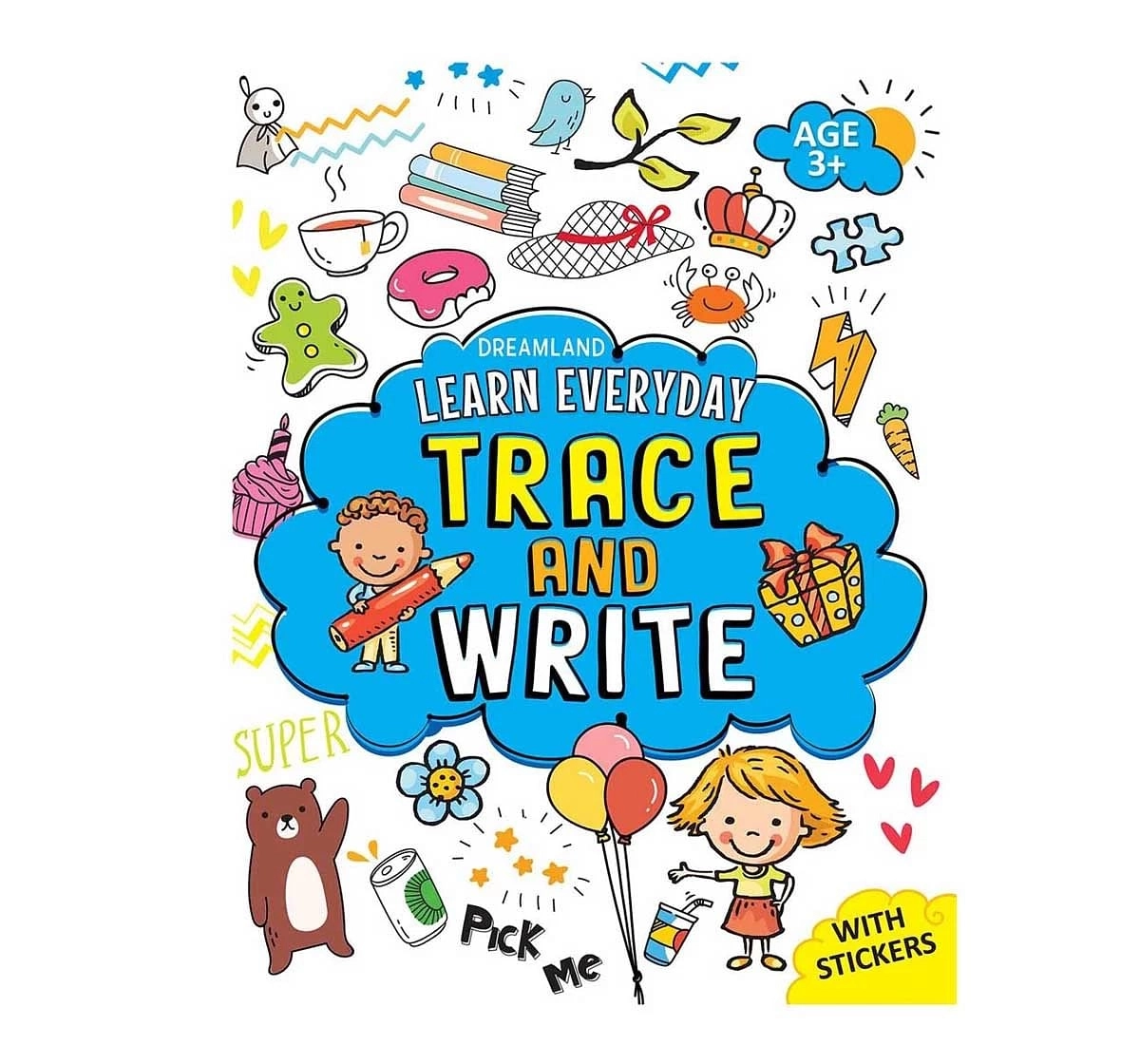 Dreamland Paper Back Learn Everyday 3 Books Pack for kids 3Y+, Multicolour