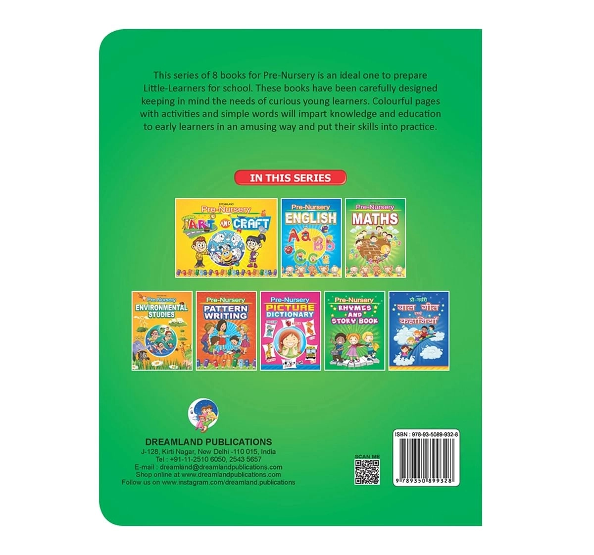 Dreamland Paper Back Pre Nursery Rhymes and English Story Book for kids 3Y+, Multicolour