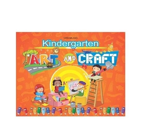 Dreamland Paper Back Kindergarten Art and Craft Early Learning Book for kids 4Y+, Multicolour