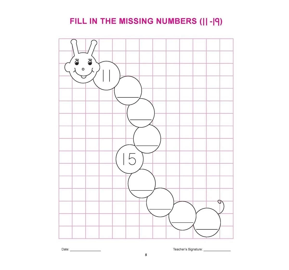 Dreamland Paper Back Kindergarten Maths Practice Early Learning Book for kids 4Y+, Multicolour