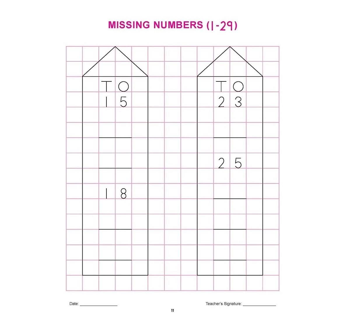Dreamland Paper Back Kindergarten Maths Practice Early Learning Book for kids 4Y+, Multicolour