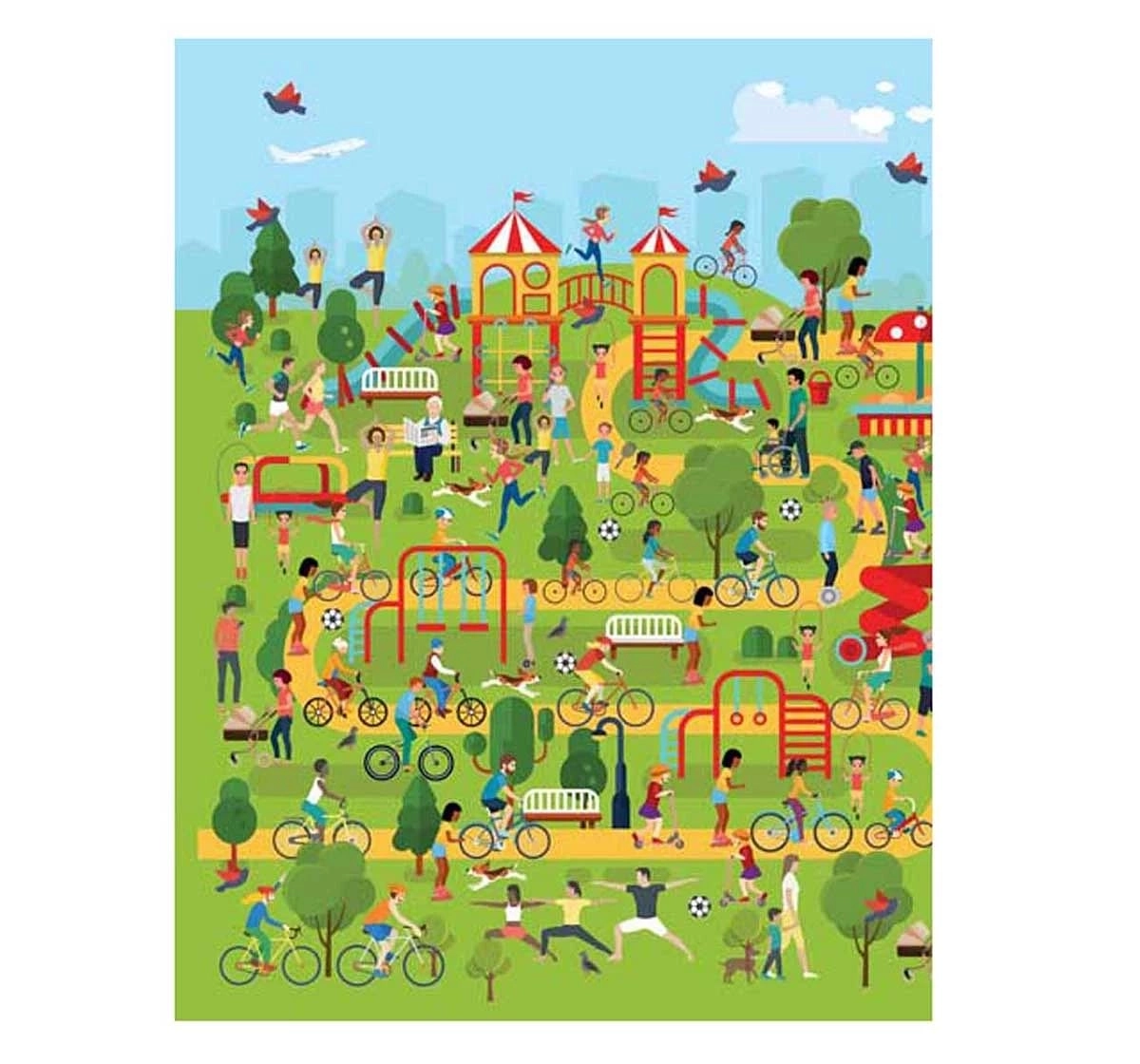 Dreamland Paper Back Look and Find Activity Book for kids 4Y+, Multicolour