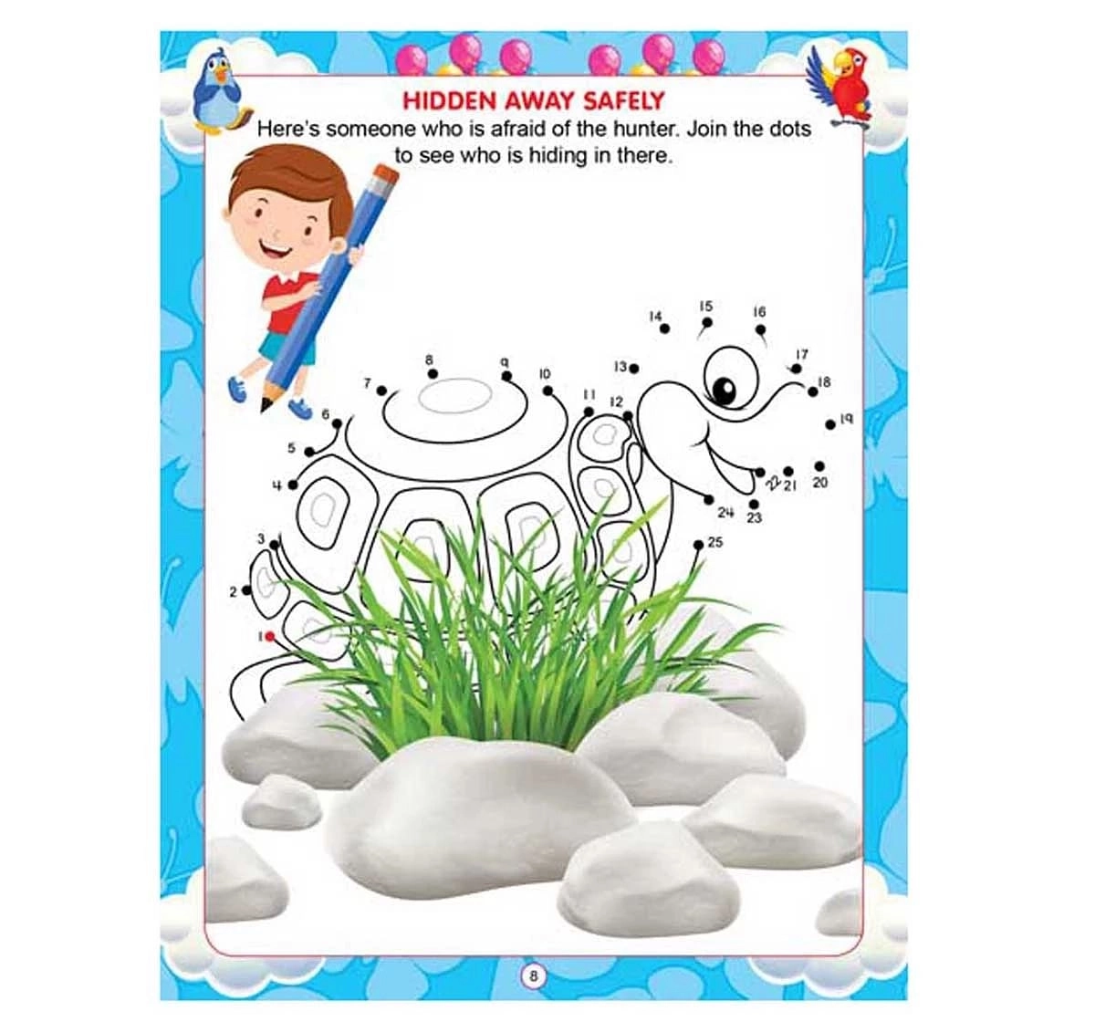 Dreamland Paper Back Maths Interactive Book for kids 3Y+, Multicolour