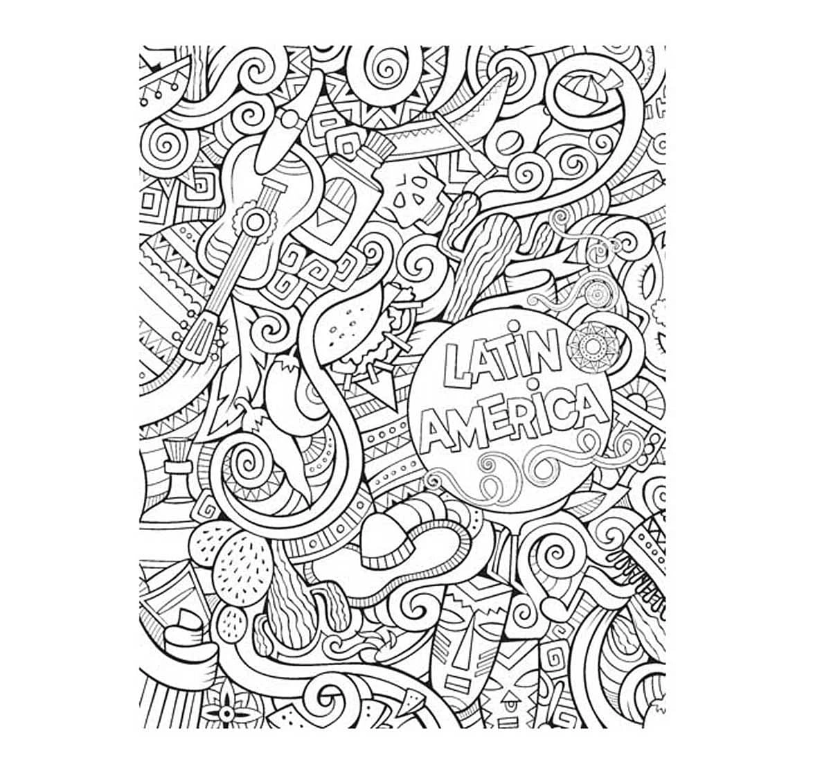 Dreamland Paper Back Creative Doodle Colouring Books Pack of 2 for kids 3Y+, Multicolour