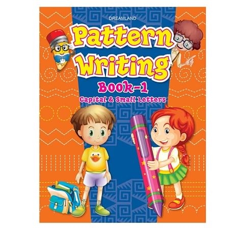 Dreamland Paper Back Pattern Writing Part 1 Early Learning Book for kids 3Y+, Multicolour