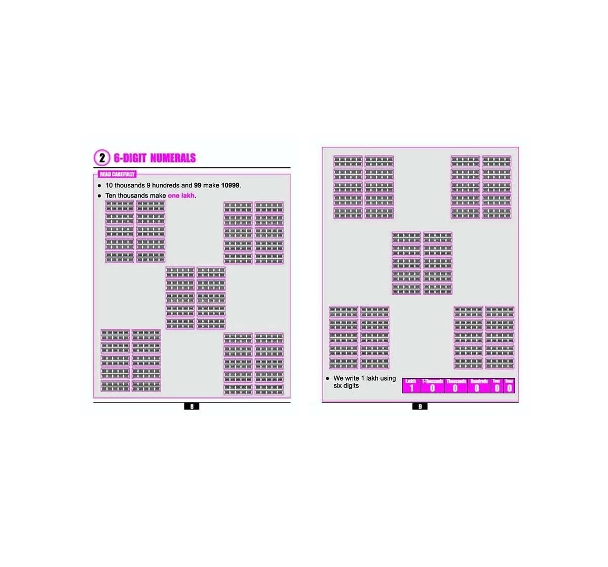Dreamland Paper Back Mental Mathematics Set 3 Book pf Part 4 and 5 for kids 4Y+, Multicolour