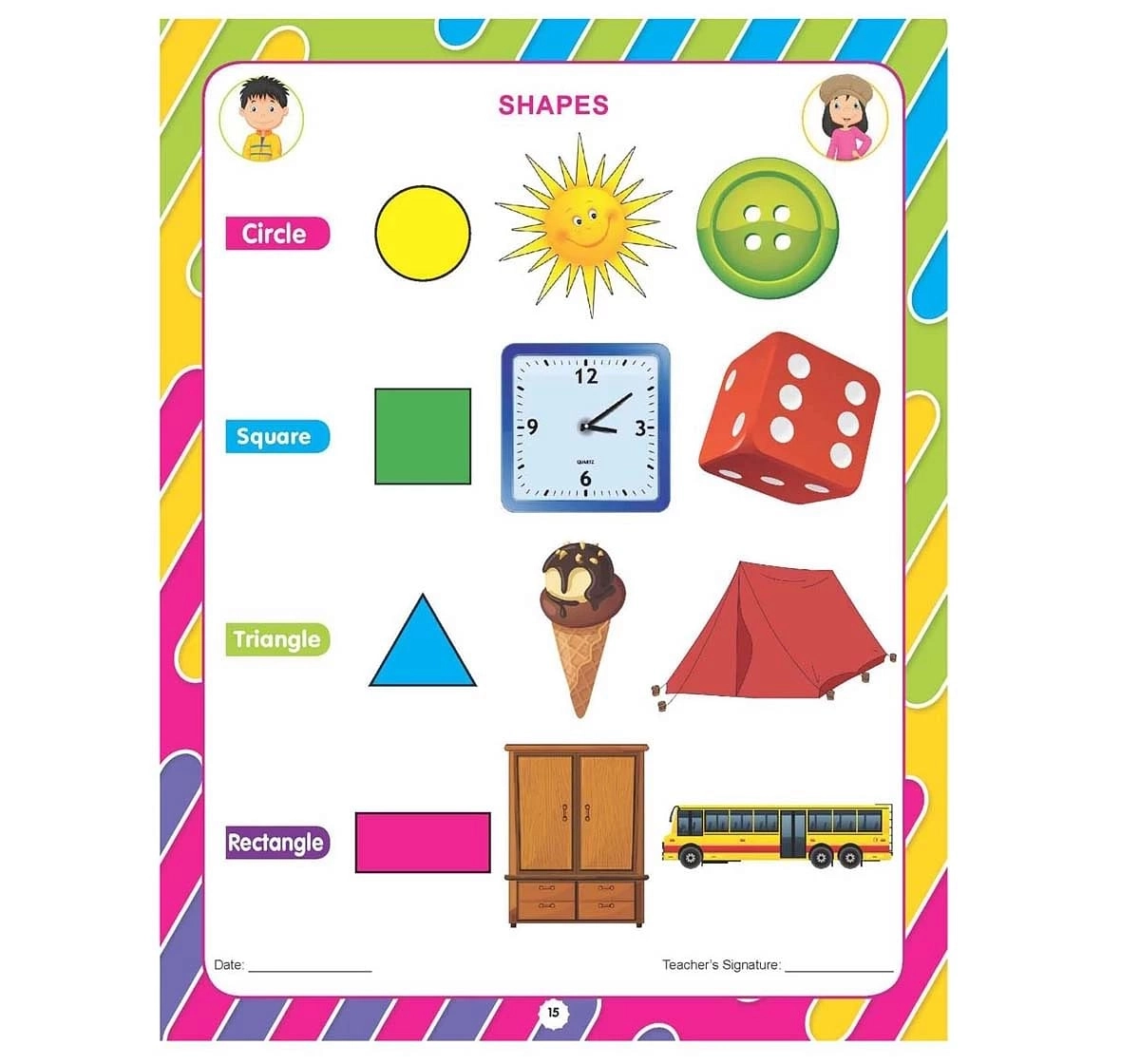 Dreamland Paper Back Nursery Maths Learning Book for kids 3Y+, Multicolour
