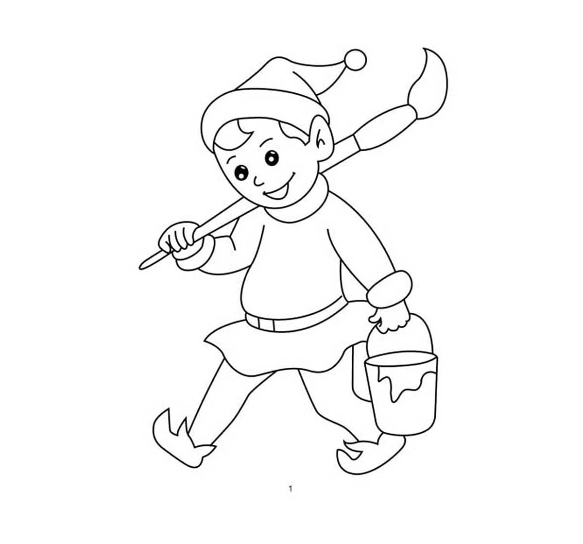 Dreamland Paper Back Bumper Colouring Book Part 3 for kids 3Y+, Multicolour
