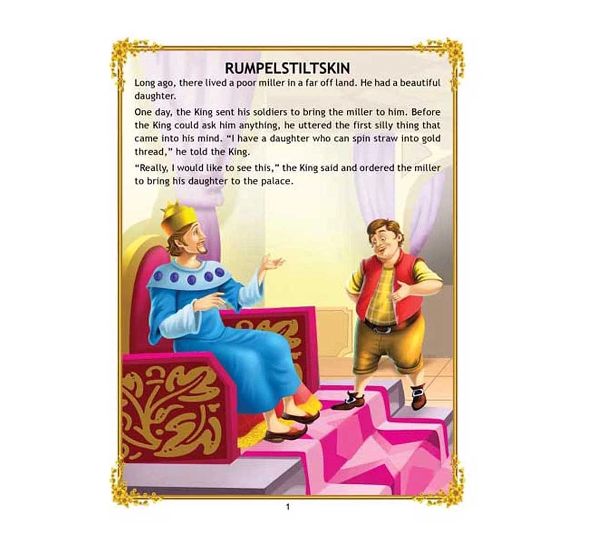 Dreamland Paper Back Rumpelstiltskin Story Books for kids 2Y+, Multicolour