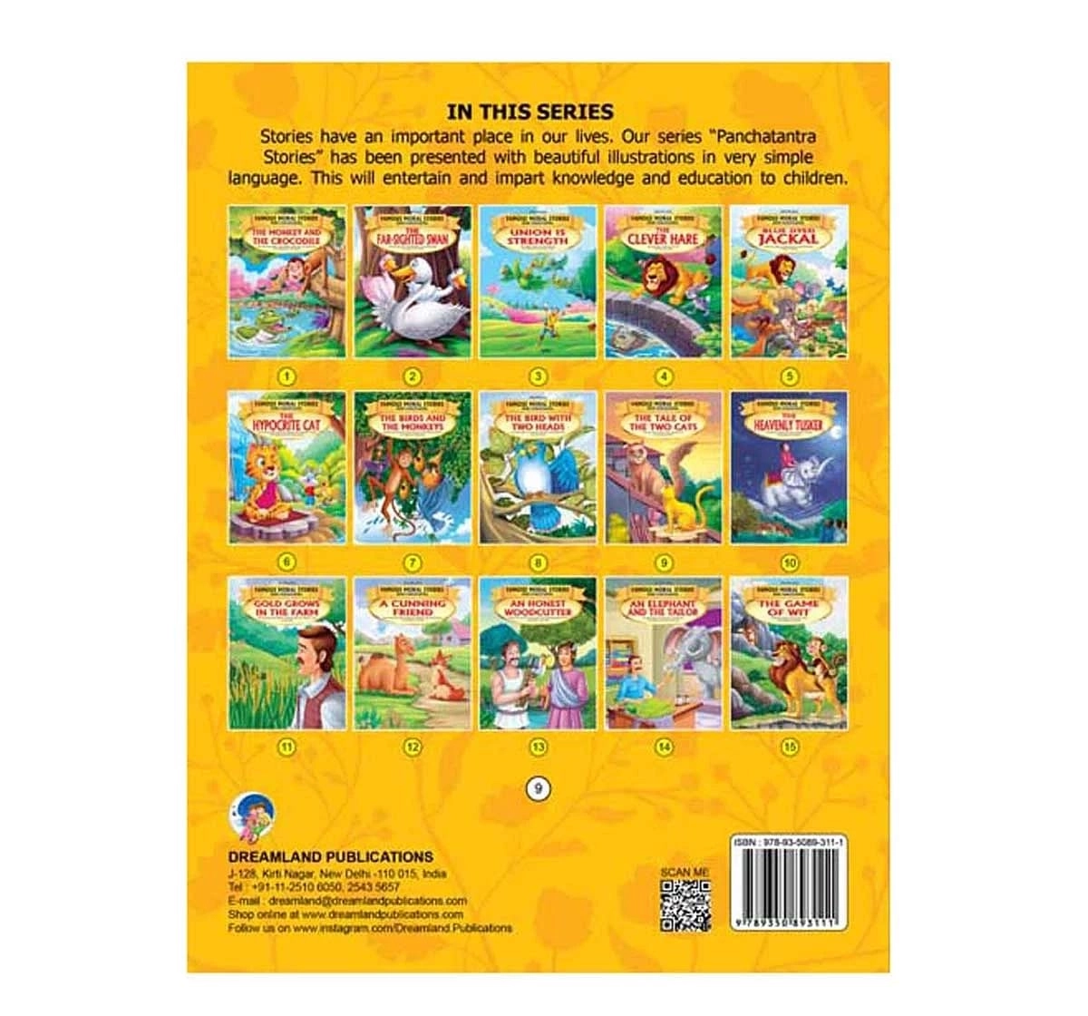 Dreamland Paper Back the Tale of the Two Cats Famous Moral Story Books for kids 4Y+, Multicolour