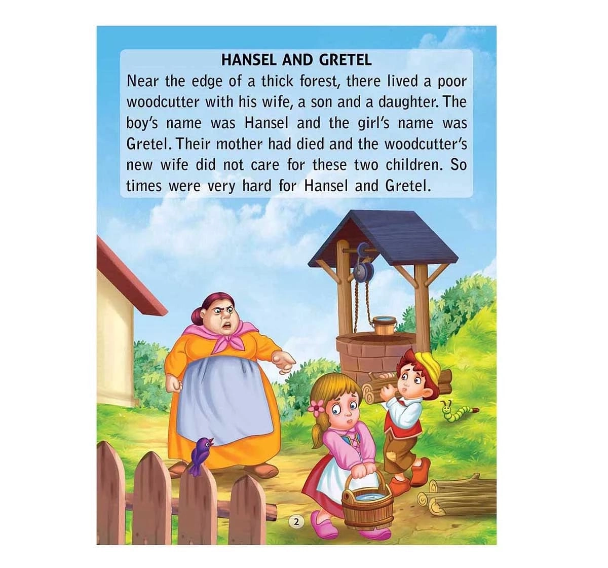 Dreamland Paper Back World Famous Tales Hansel and Gretel Story Books for kids 2Y+, Multicolour