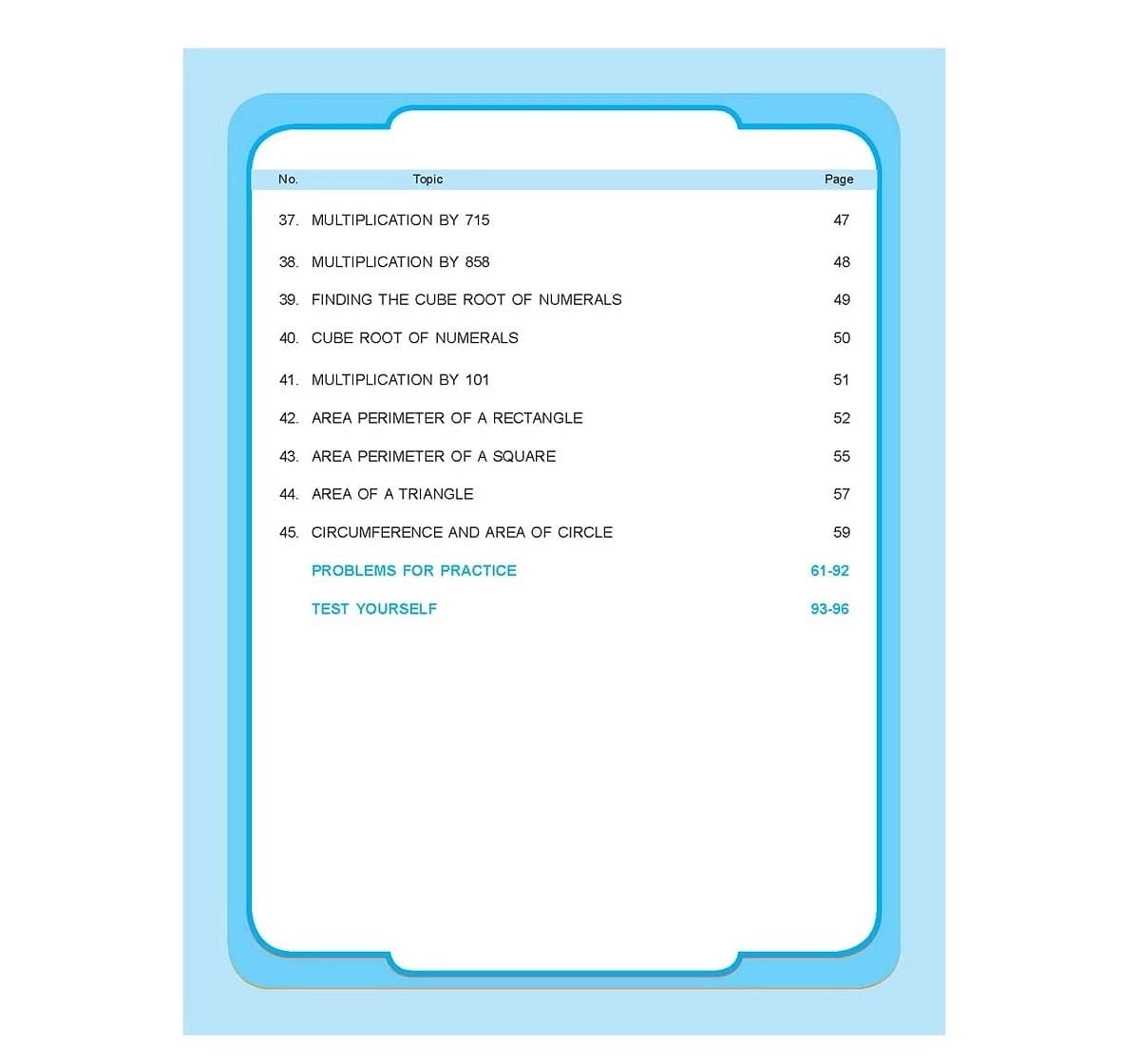 Dreamland Paper Back Mental Mathematics Part 5 School Textbooks for kids 4Y+, Multicolour