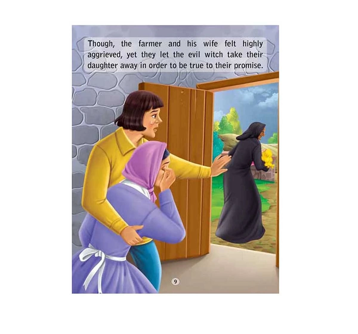 Dreamland Paper Back World Famous Tales Rapunzel Story Books for kids 2Y+, Multicolour