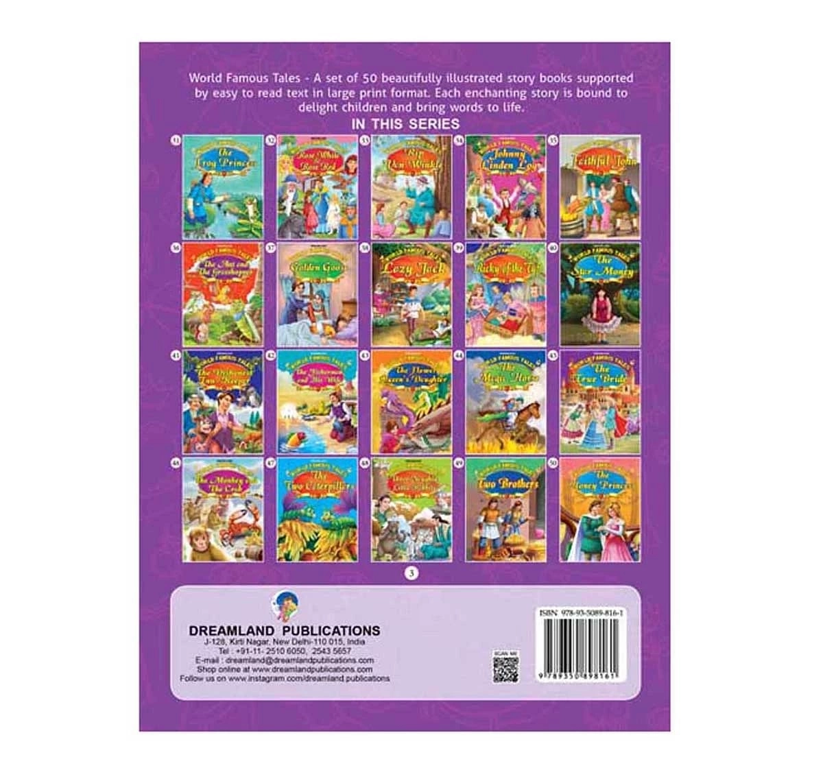 Dreamland Paper Back World Famous Tales Rapunzel Story Books for kids 2Y+, Multicolour
