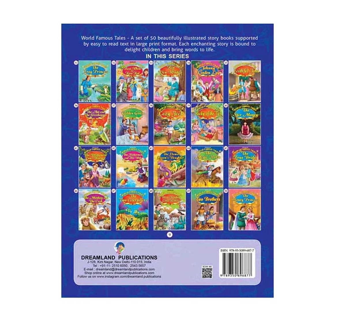 Dreamland Paper Back World Famous Tales Little Red Riding Hood Story Books for kids 2Y+, Multicolour