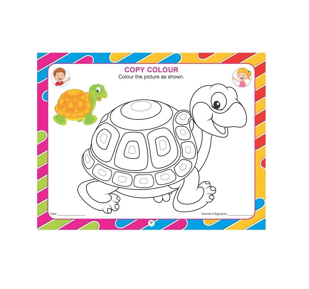 Dreamland Paper Back Pre Nursery Art and Craft Early Learning Book for kids 3Y+, Multicolour