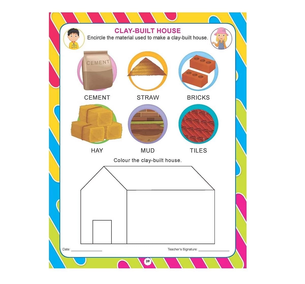 Dreamland Paper Back Kindergarten Environmental Studies Work Book for kids 4Y+, Multicolour