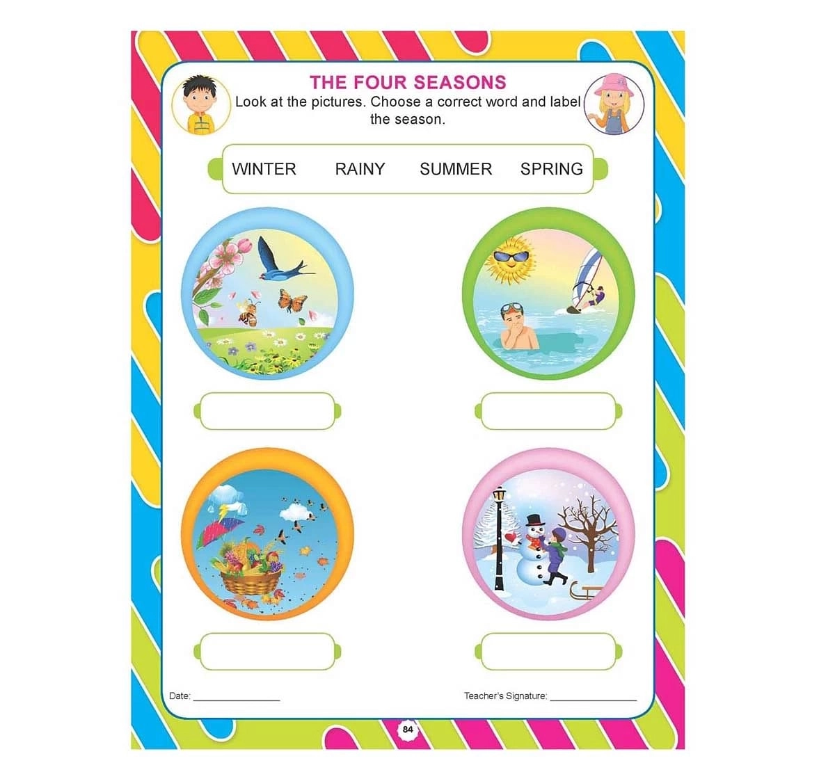 Dreamland Paper Back Kindergarten Environmental Studies Work Book for kids 4Y+, Multicolour