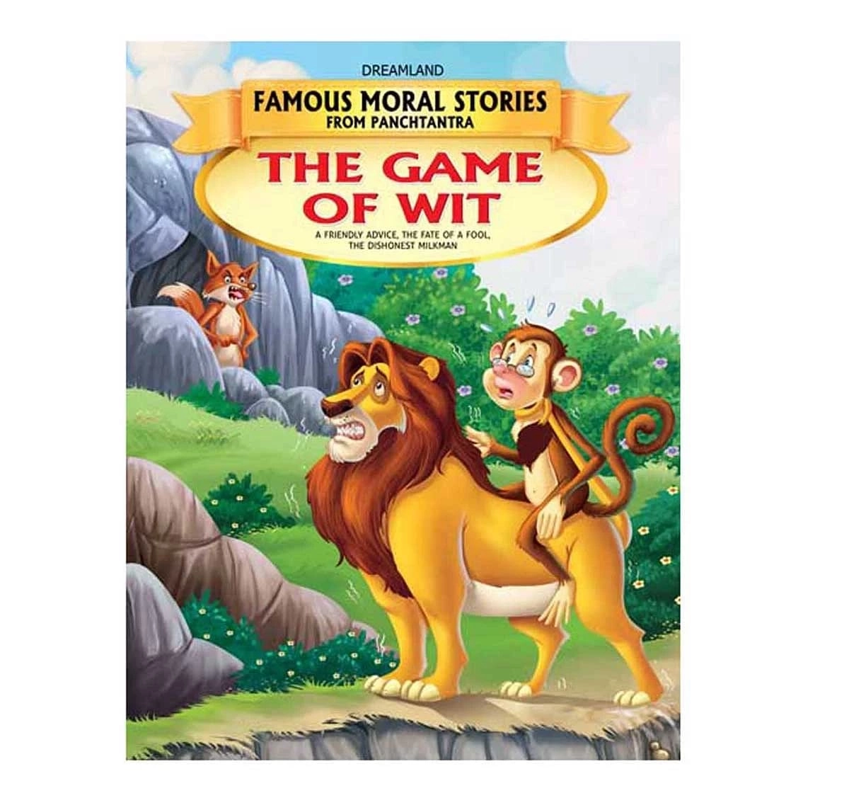 Dreamland Paper Back the Game of Wit 15 Famous Moral Story Books for kids 4Y+, Multicolour