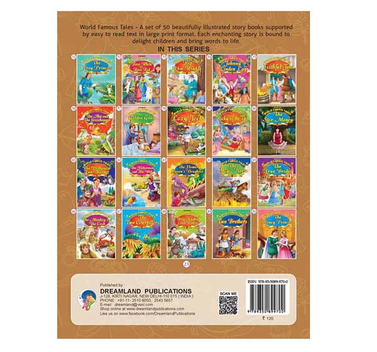Dreamland Paper Back World Famous Tales The Elves and the Shoemaker Story Books for kids 2Y+, Multicolour