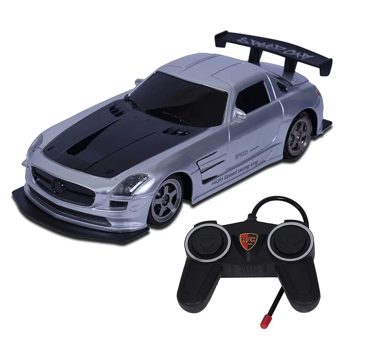 Road Burner 1:22 Scale Fire Bird Remote Control Car 3Y+, Silver